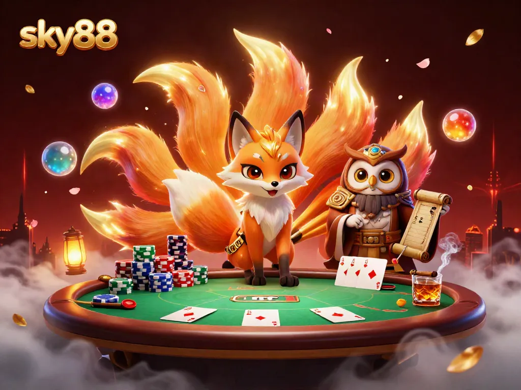 Bet on thrilling moments at sky88, where colorful characters celebrate unique gaming experiences.